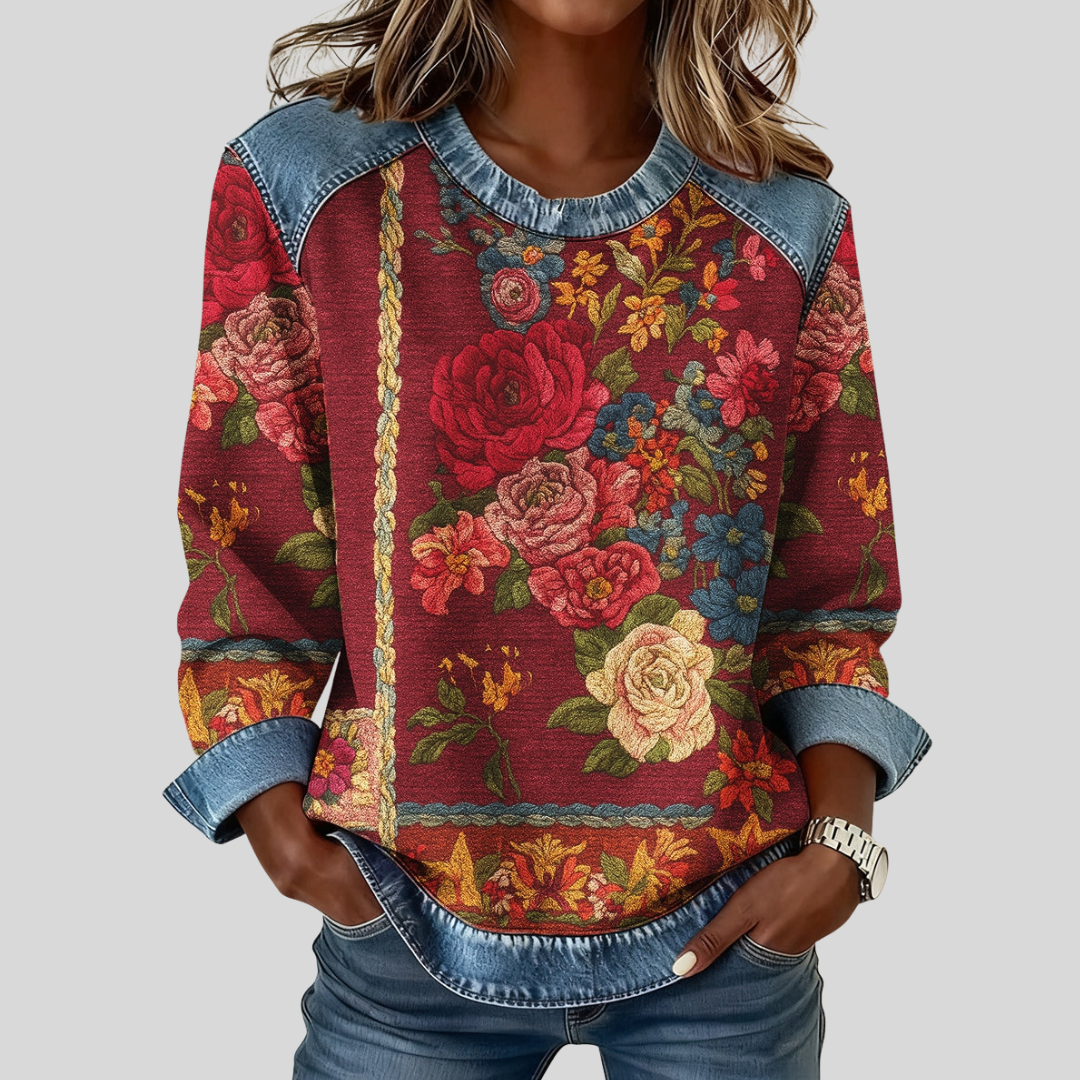 Berdine | Genser med Blomsterprint