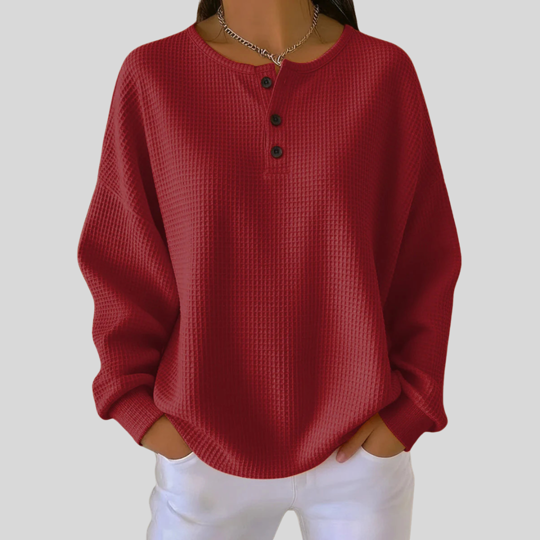 Betje | Komfortabel Henley Topp