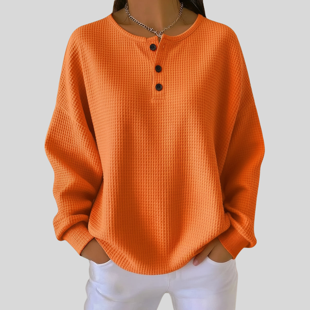 Betje | Komfortabel Henley Topp