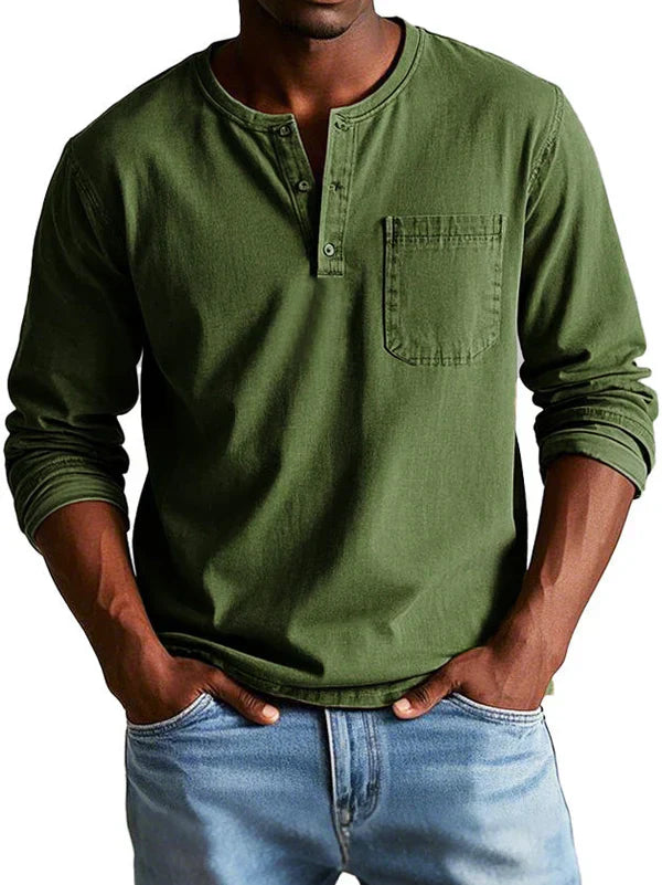 Henrik Denimskjorte med Lomme