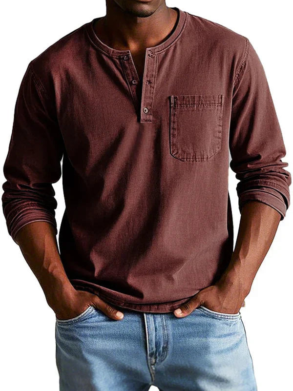 Henrik Denimskjorte med Lomme