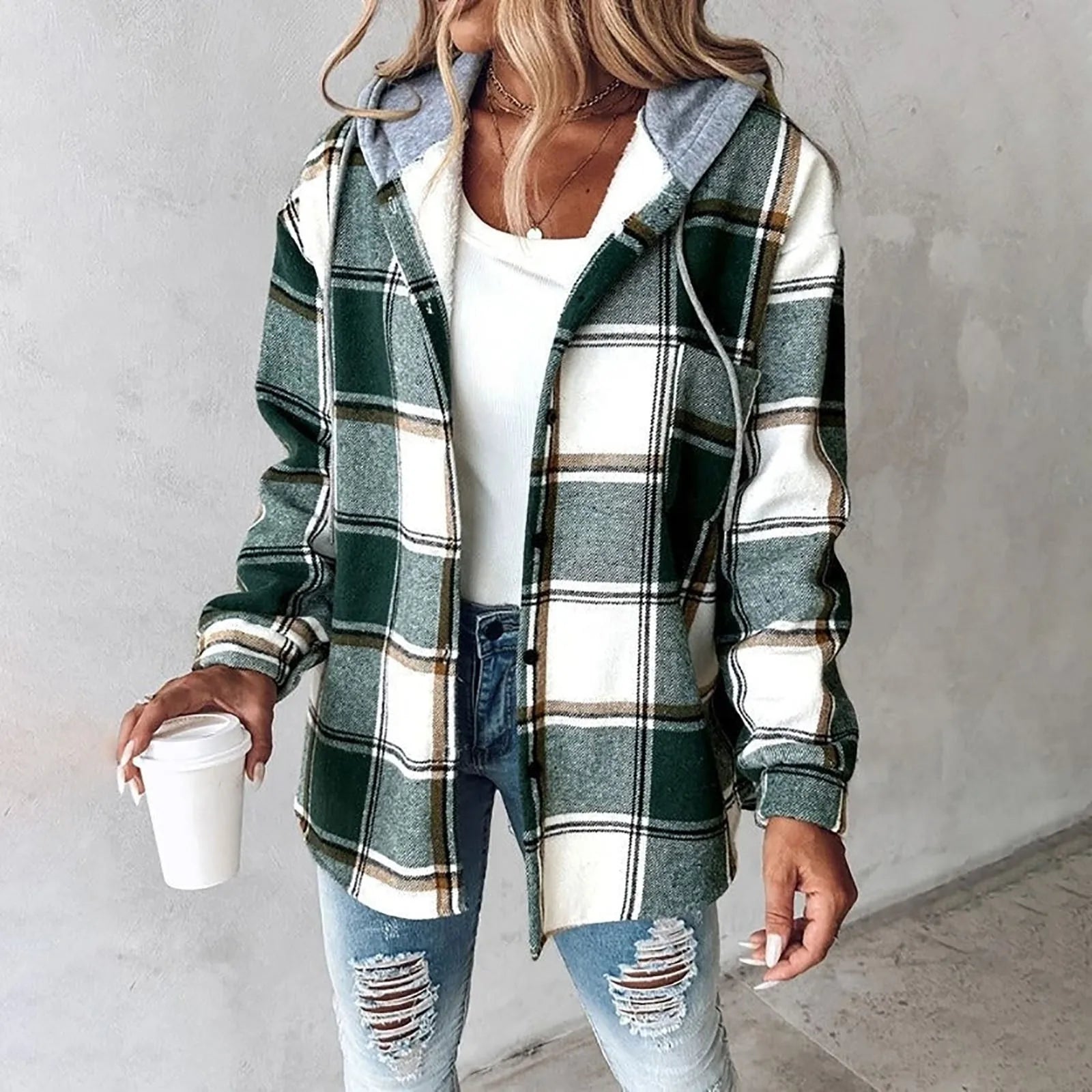 Aurora Flanell Jakke