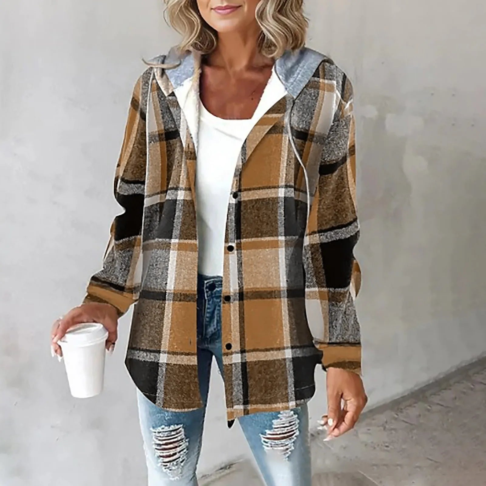 Aurora Flanell Jakke
