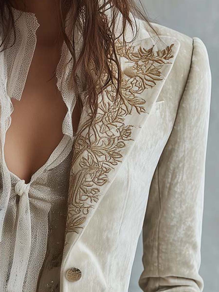 Constance | Blazer Ivor Brodert Dress