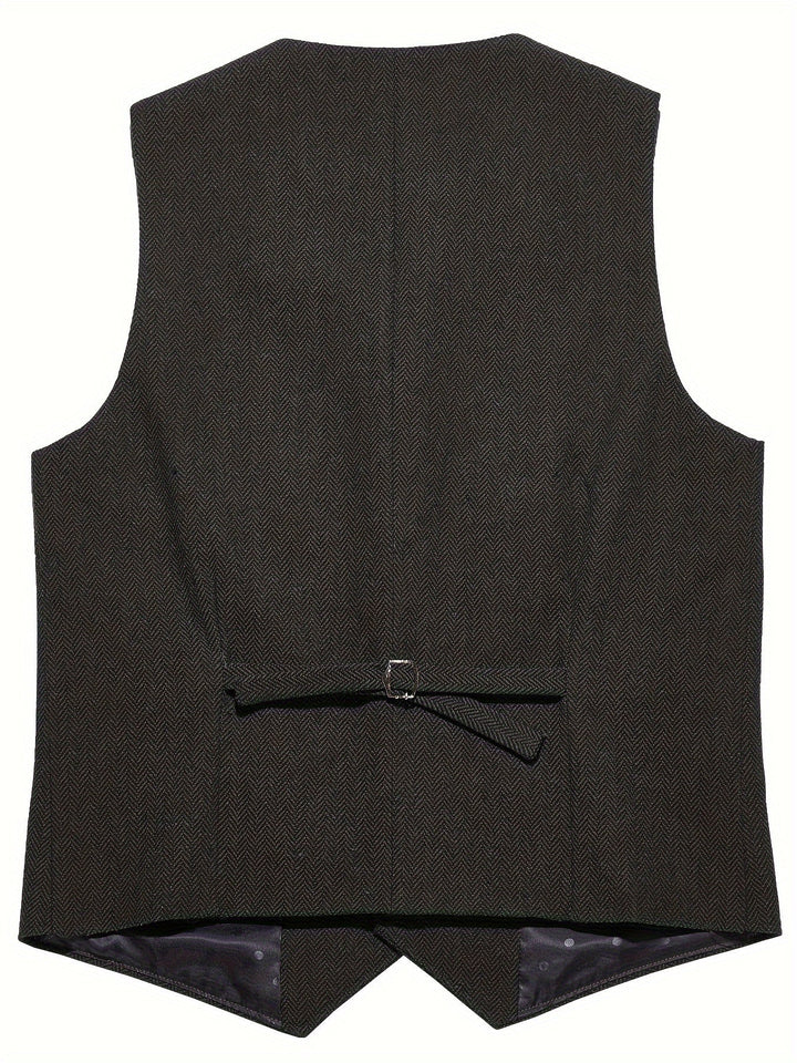 Byron | Raffinert Herringbone Vest