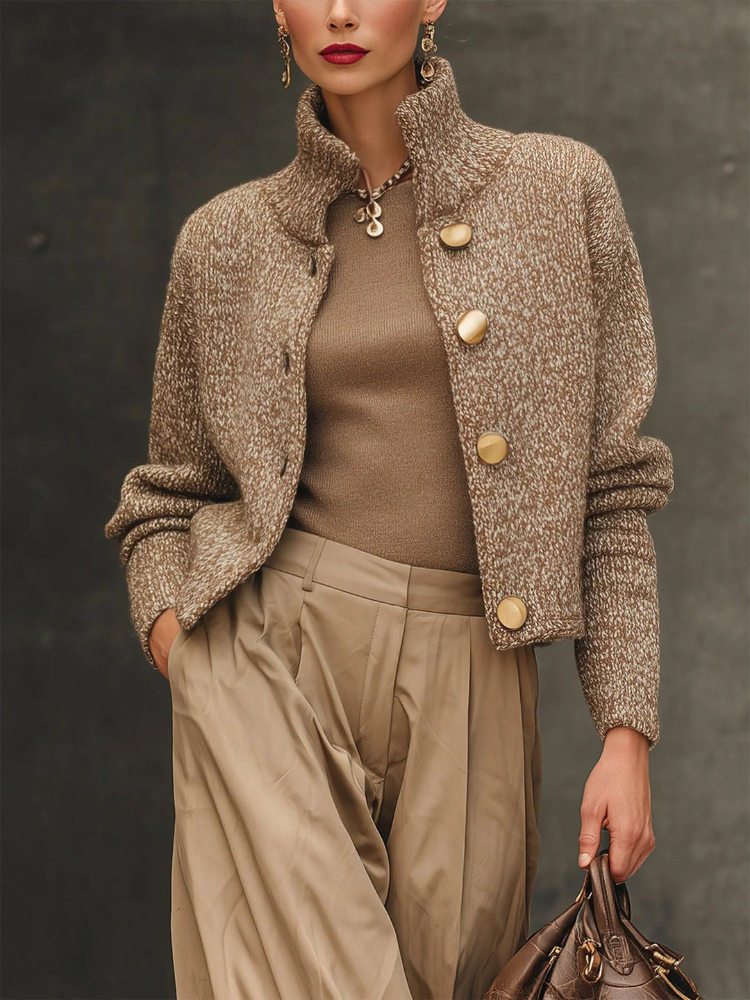 Josephine - Elegant Strikket Jakke