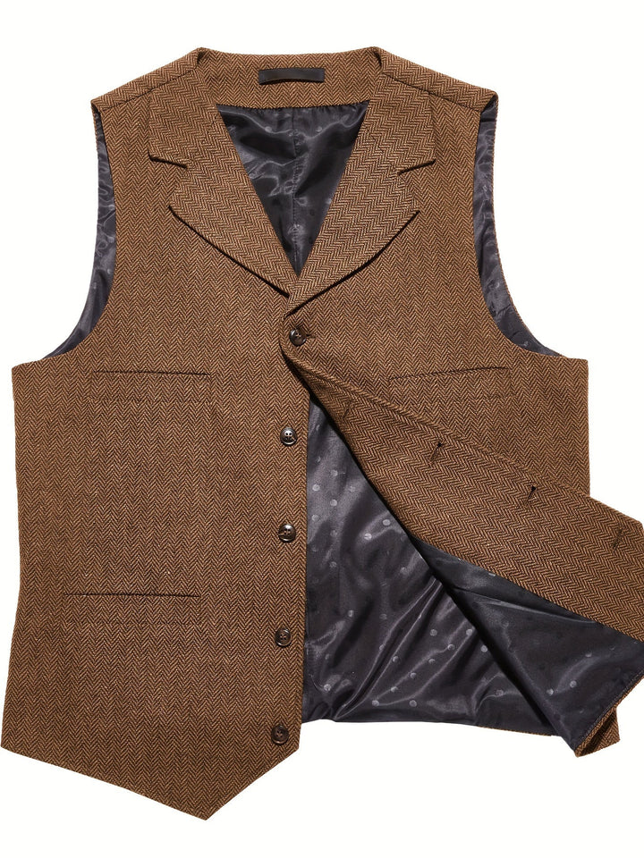 Byron | Raffinert Herringbone Vest