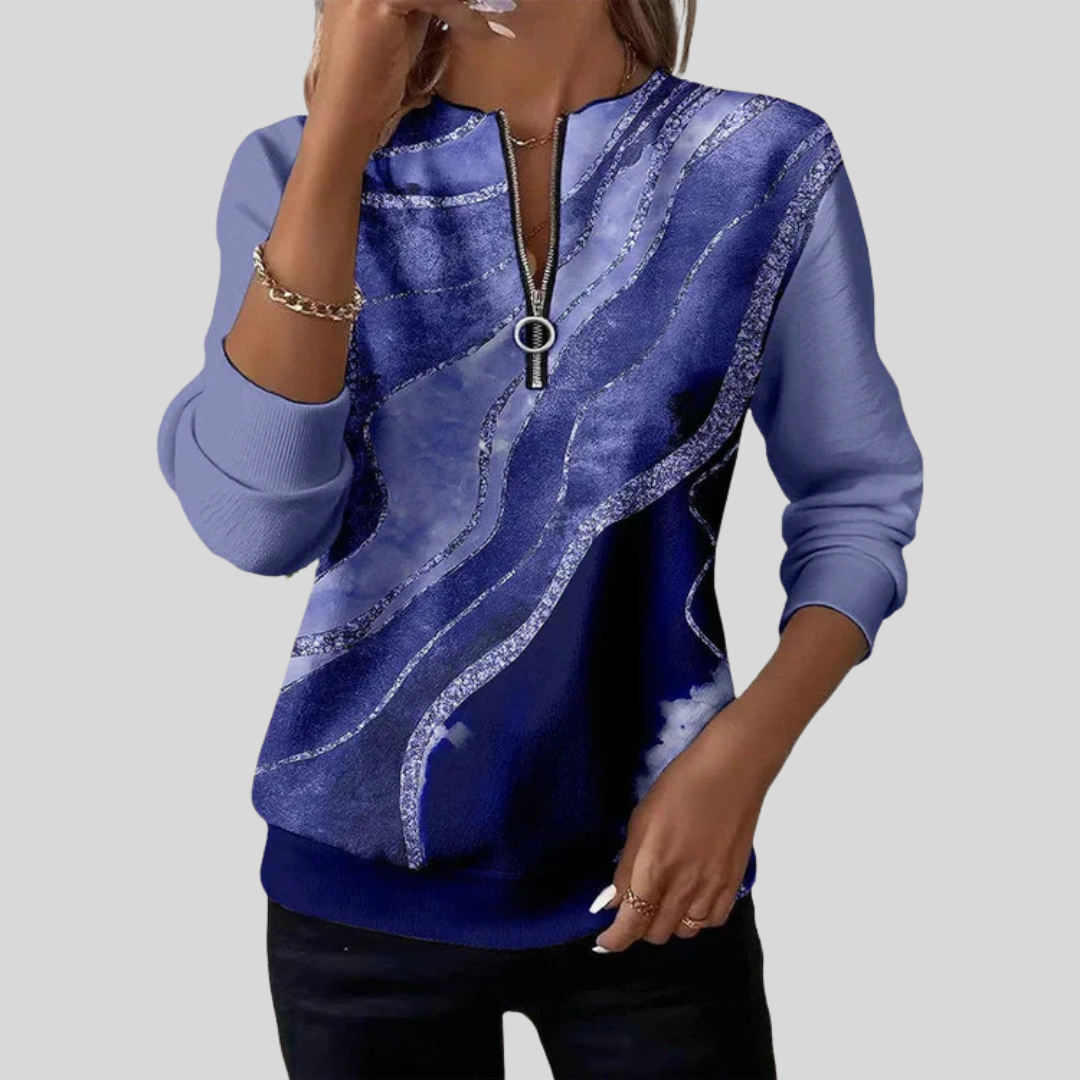 Hendrikje | Elegant Zip-Top