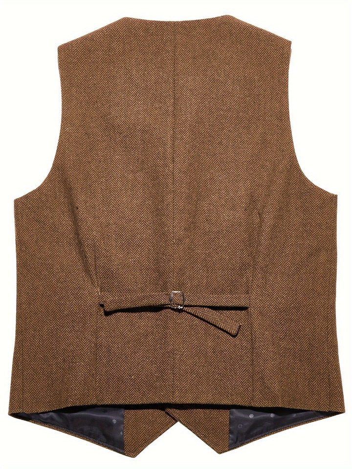 Byron | Raffinert Herringbone Vest