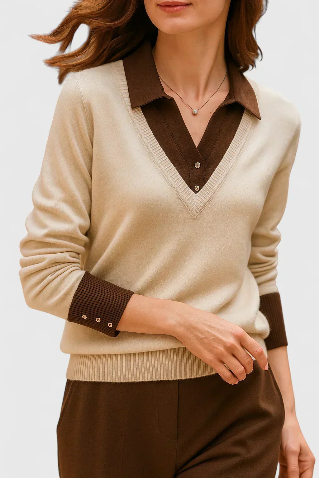 Ellie - Elegant Genser