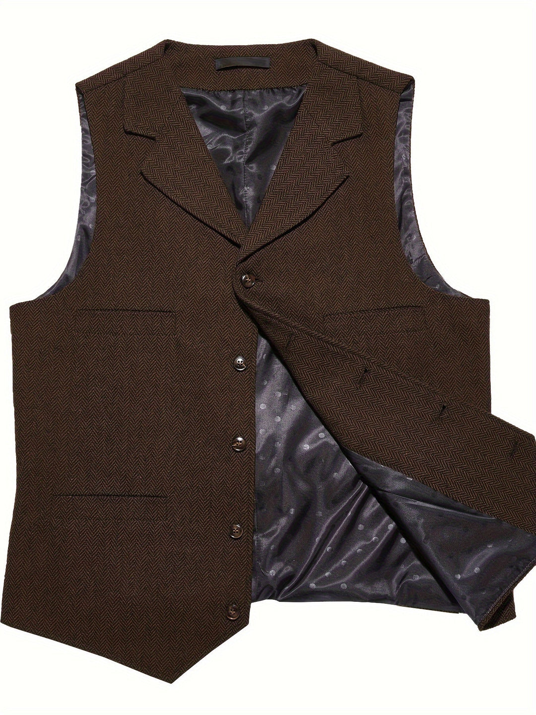 Byron | Raffinert Herringbone Vest