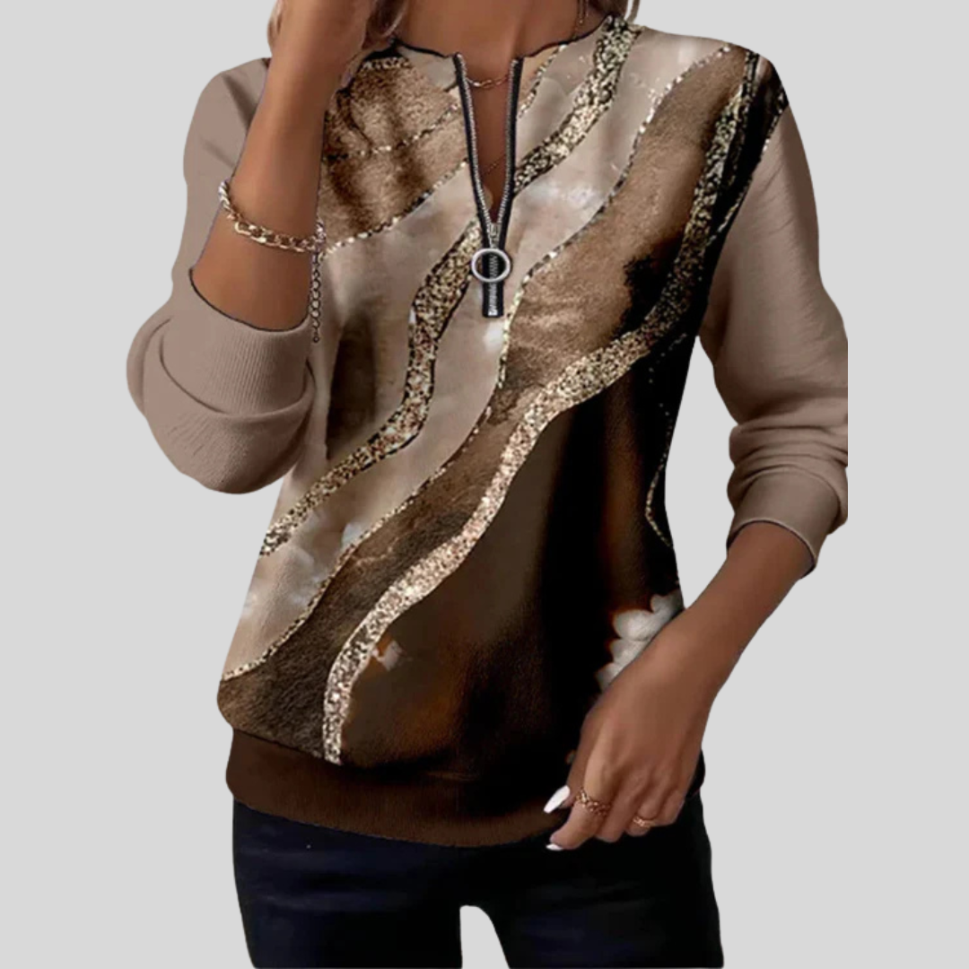Hendrikje | Elegant Zip-Top