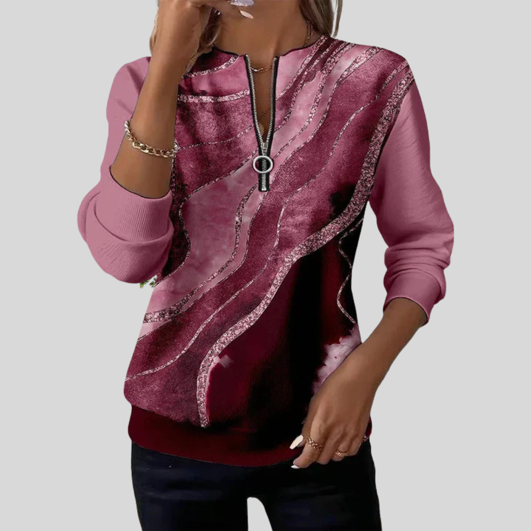 Hendrikje | Elegant Zip-Top