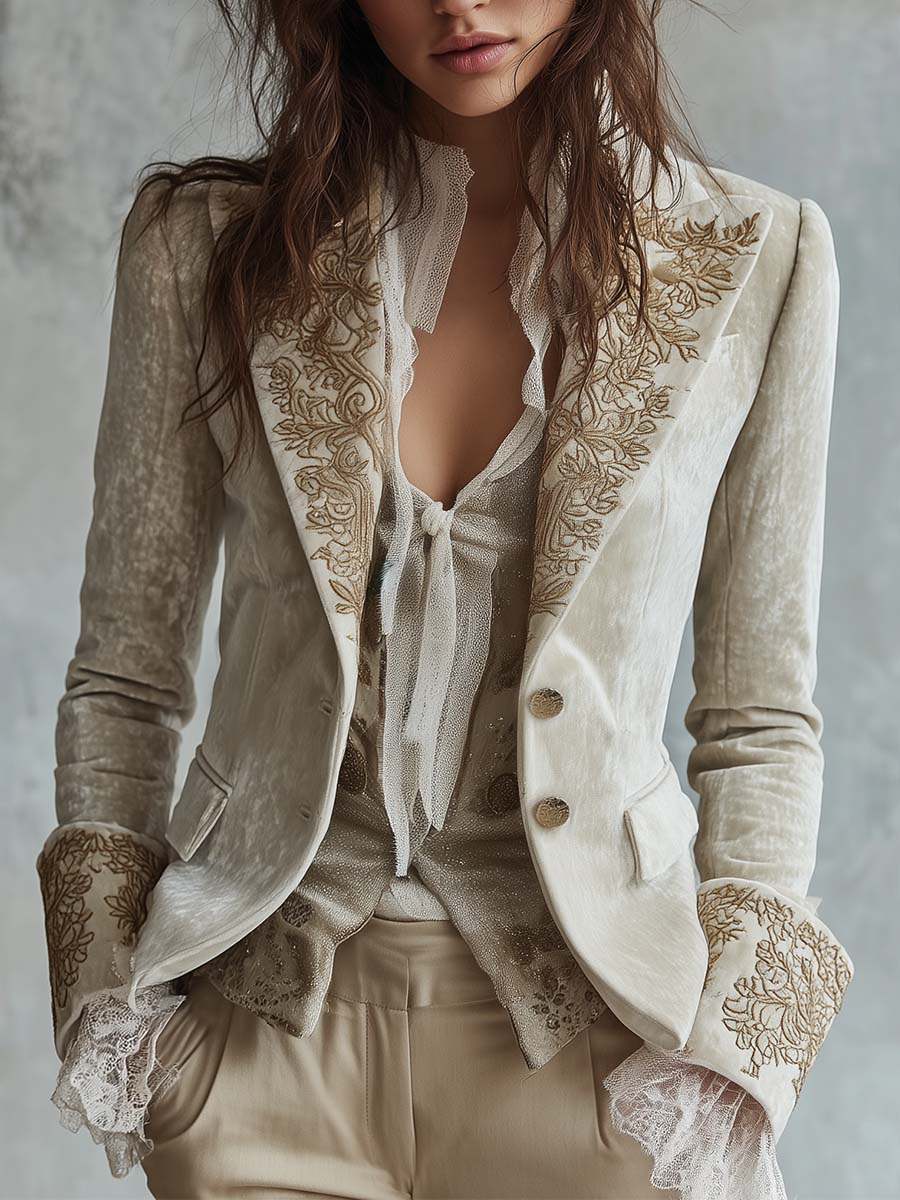Constance | Blazer Ivor Brodert Dress