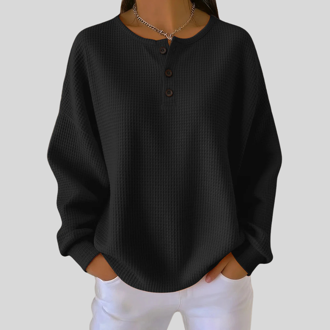 Betje | Komfortabel Henley Topp