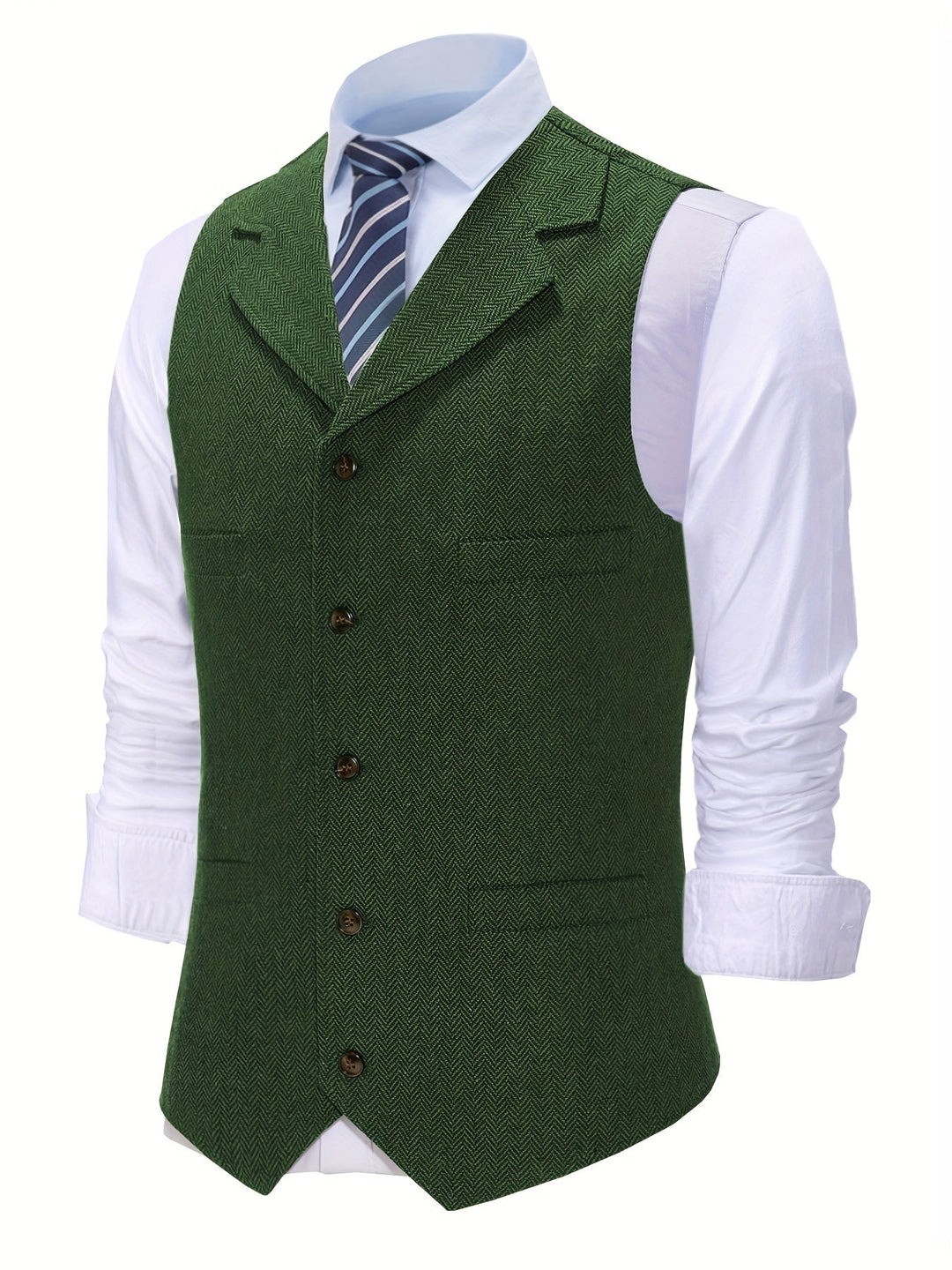 Byron | Raffinert Herringbone Vest