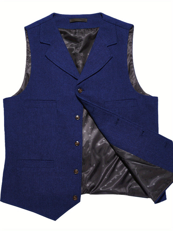 Byron | Raffinert Herringbone Vest