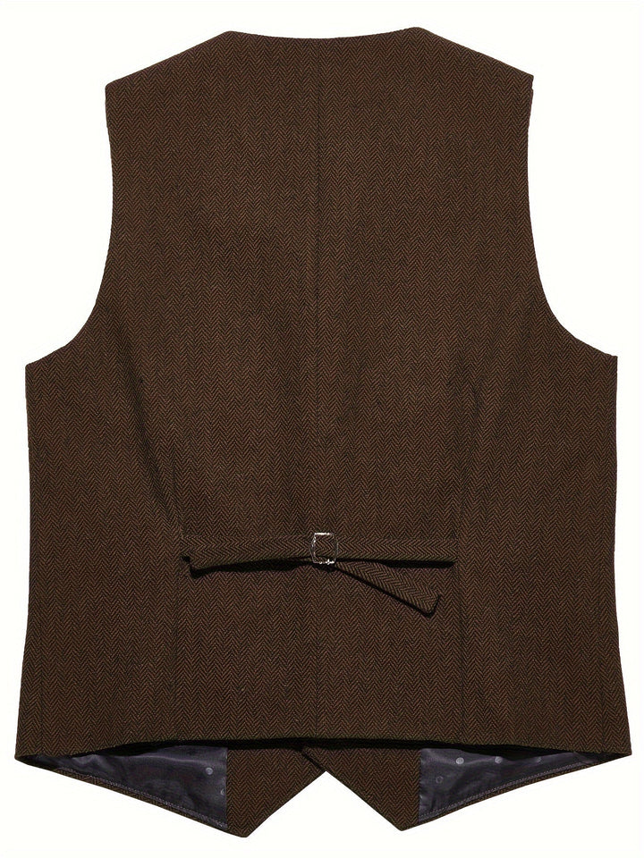 Byron | Raffinert Herringbone Vest