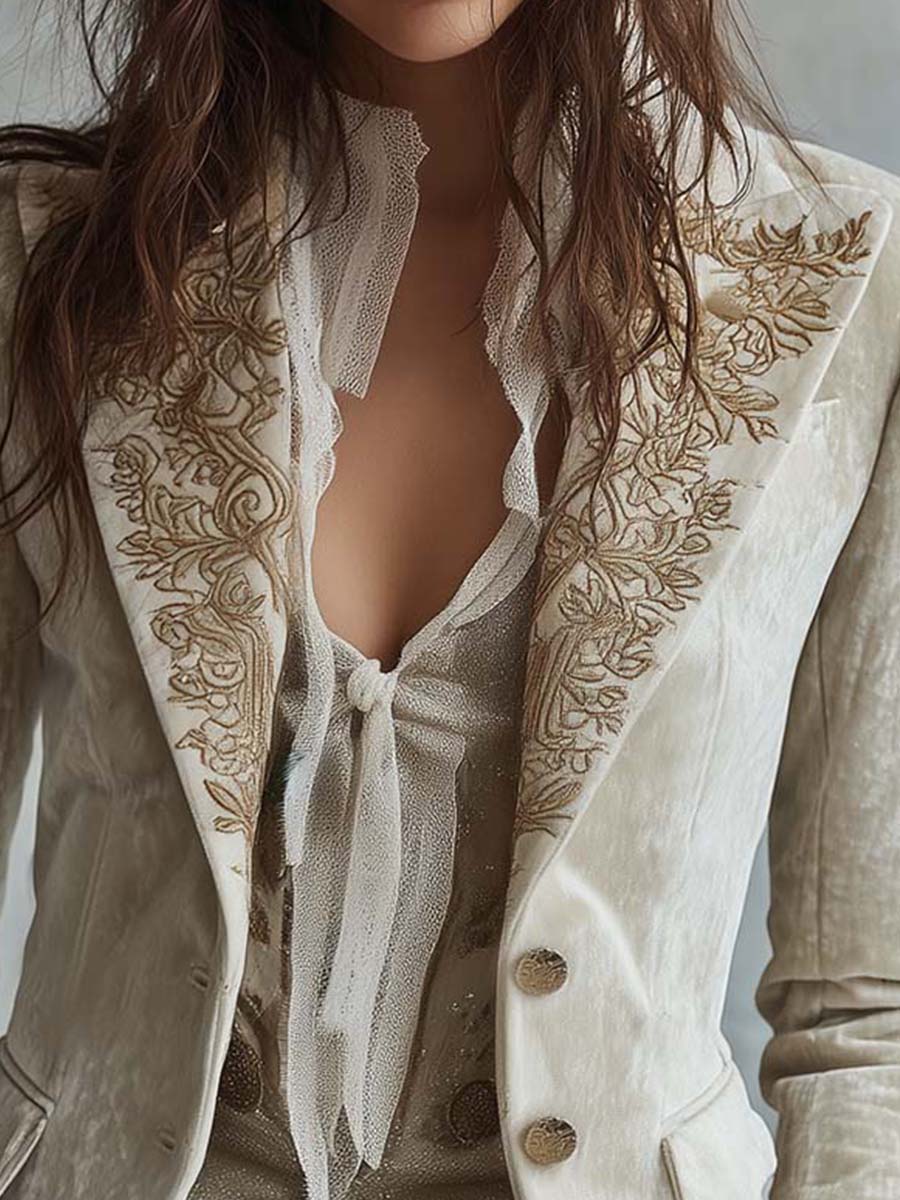 Constance | Blazer Ivor Brodert Dress