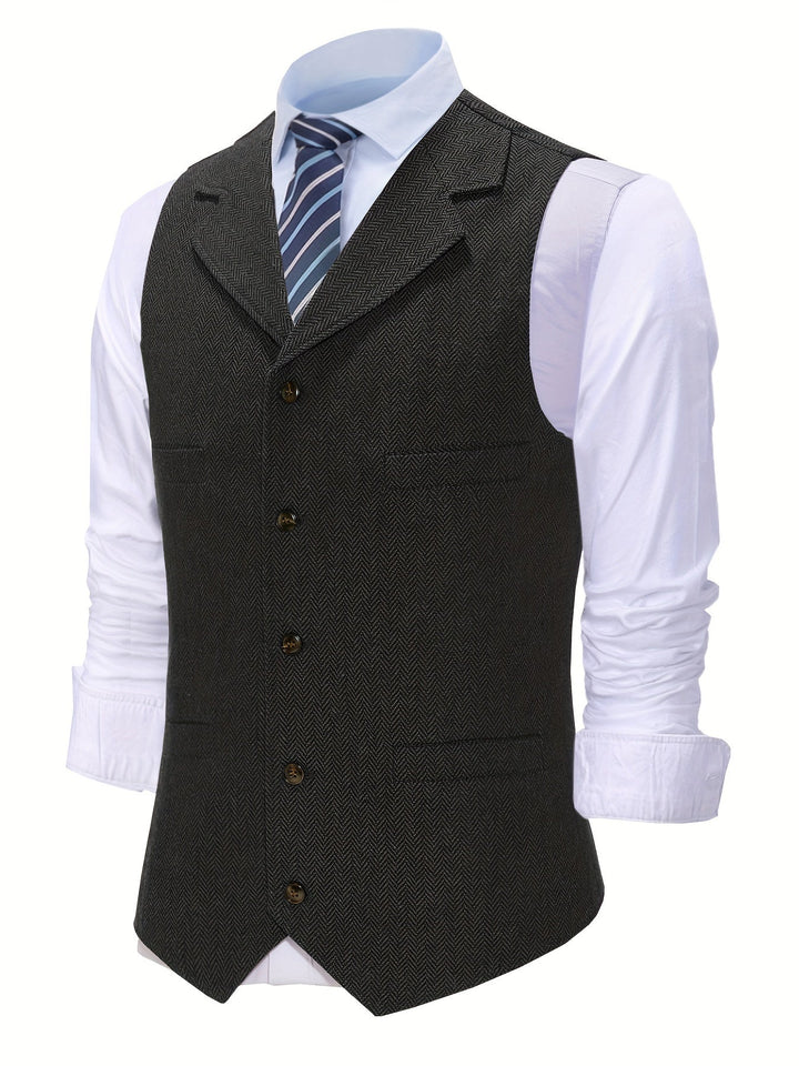 Byron | Raffinert Herringbone Vest