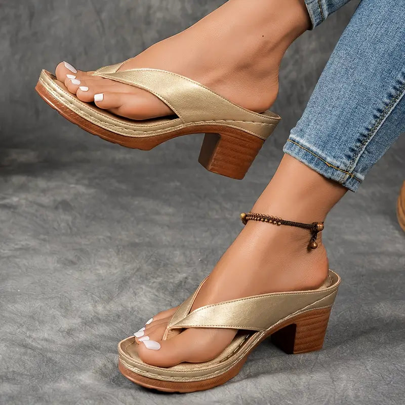 Sandaler med Eleganse og Komfort