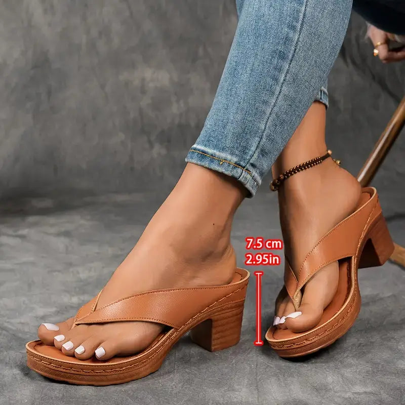 Sandaler med Eleganse og Komfort