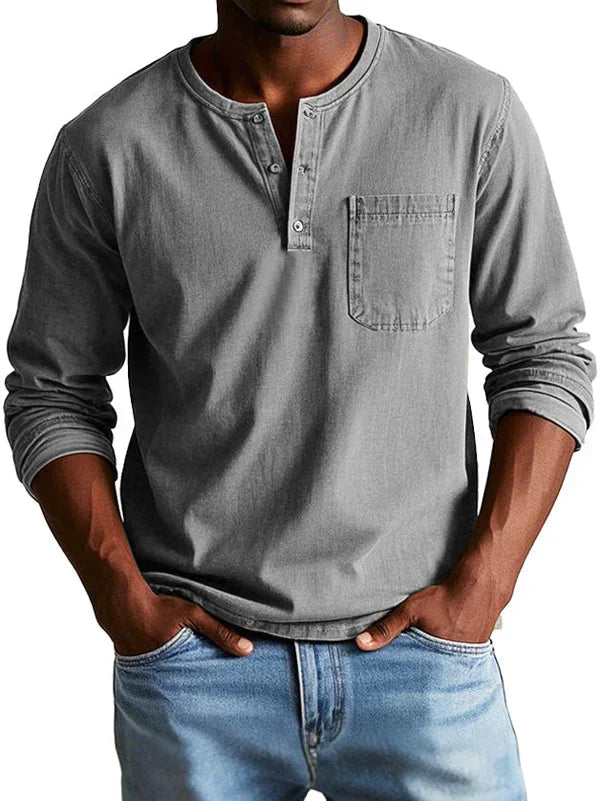 Henrik Denimskjorte med Lomme