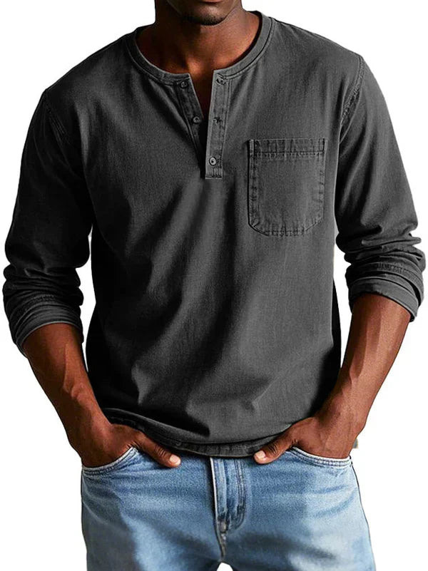 Henrik Denimskjorte med Lomme