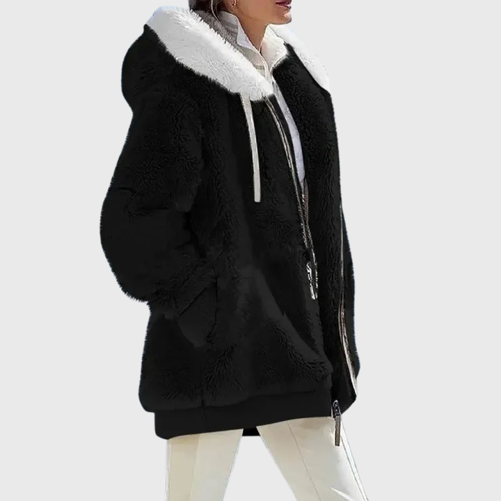 Sofia | Elegant Multicolor Varm Pufferjakke