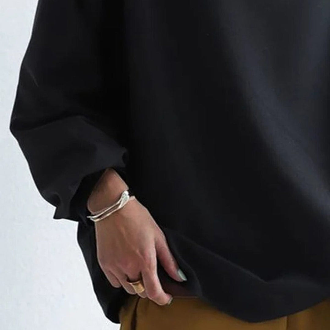 Elly | Høyhalset Casual Topp