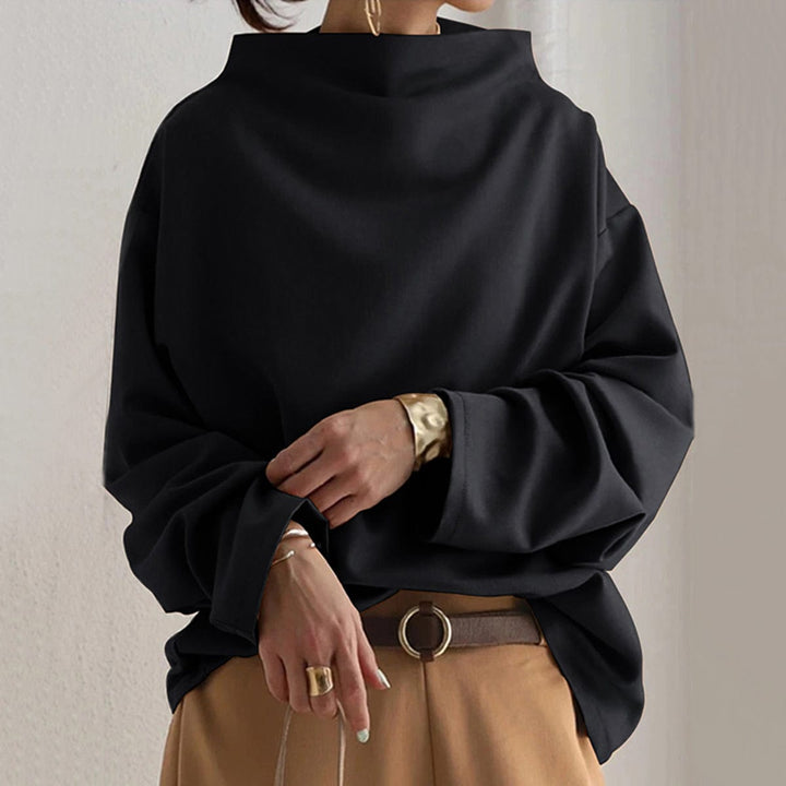 Elly | Høyhalset Casual Topp