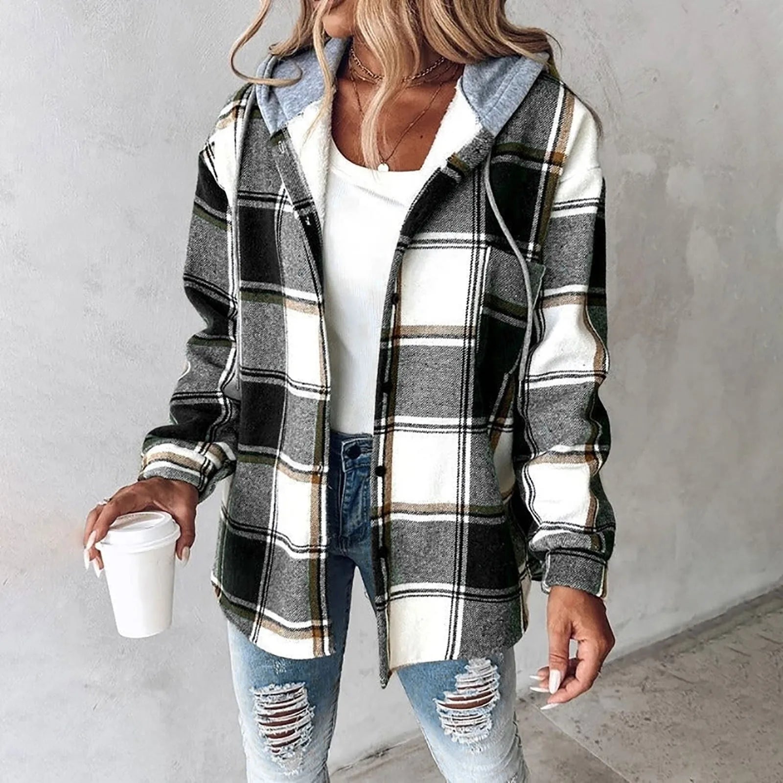 Aurora Flanell Jakke
