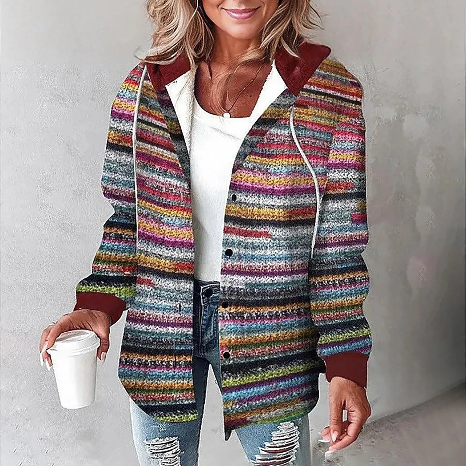 Aurora Flanell Jakke