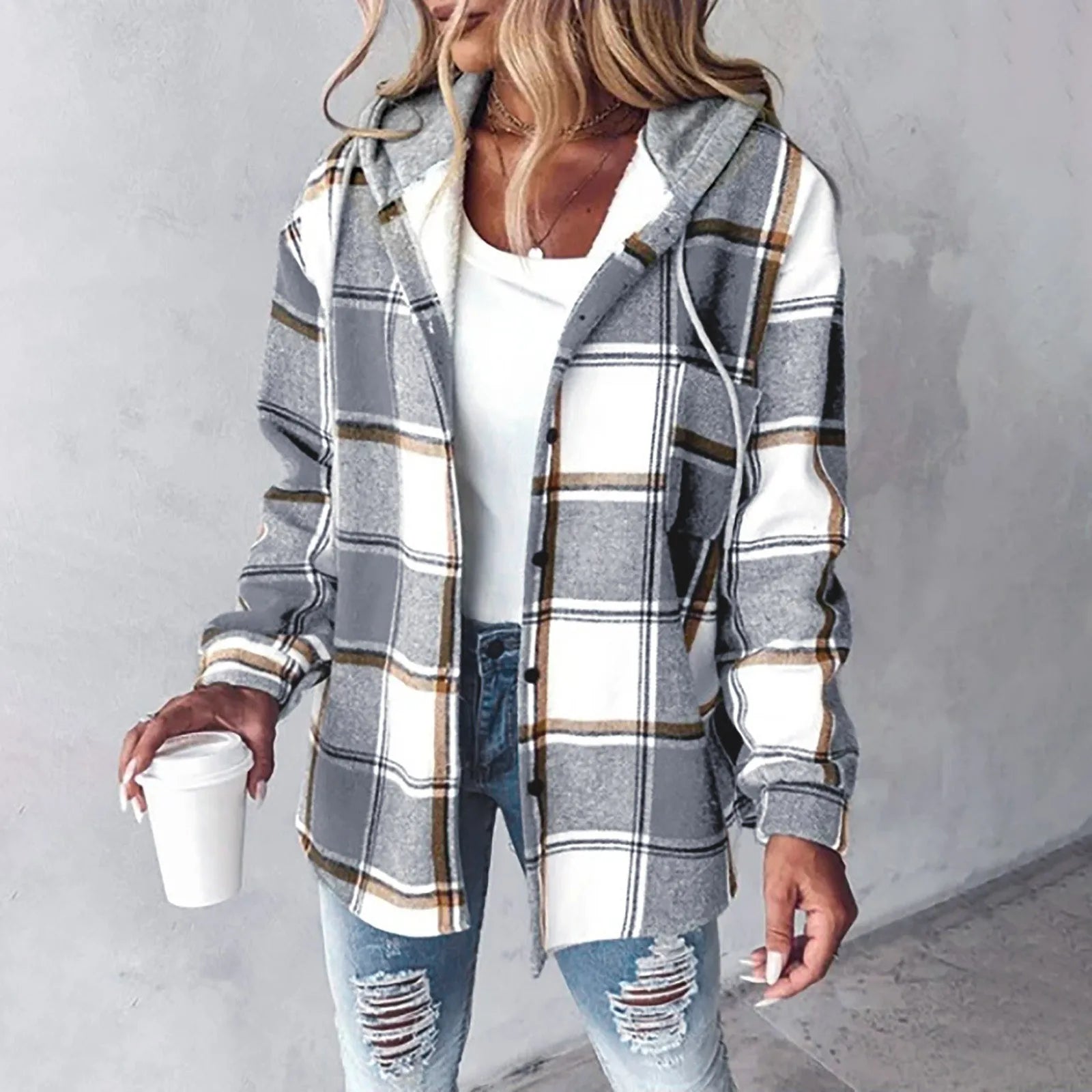 Aurora Flanell Jakke