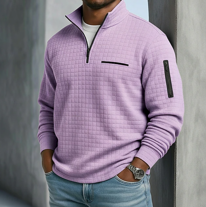 Beckham | Casual Langermet Vaffelskjorte