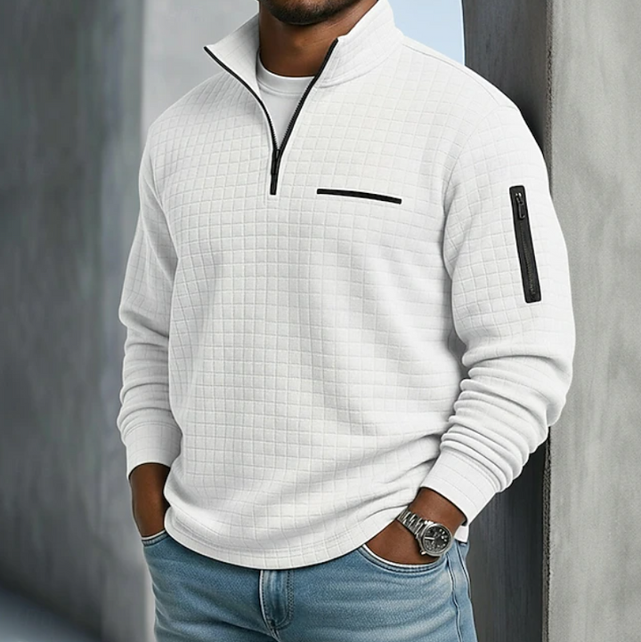 Beckham | Casual Langermet Vaffelskjorte