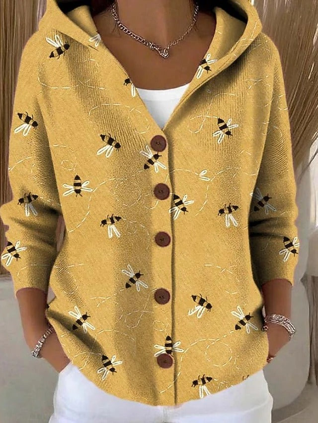 Cassidy™ | Varm Lang Cardigan for Damer