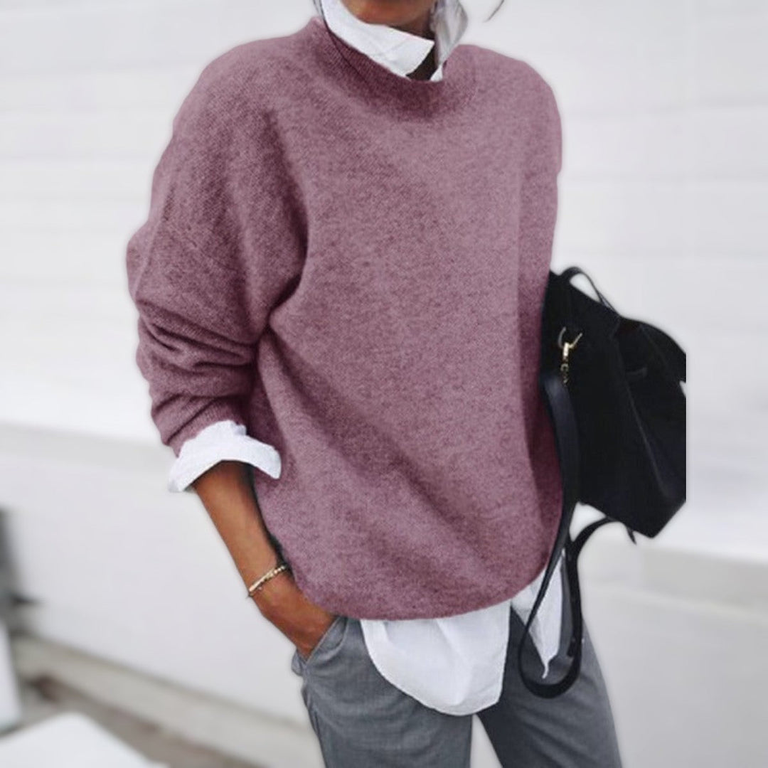 Løs Passform Cashmere Genser - Myk og Komfortabel