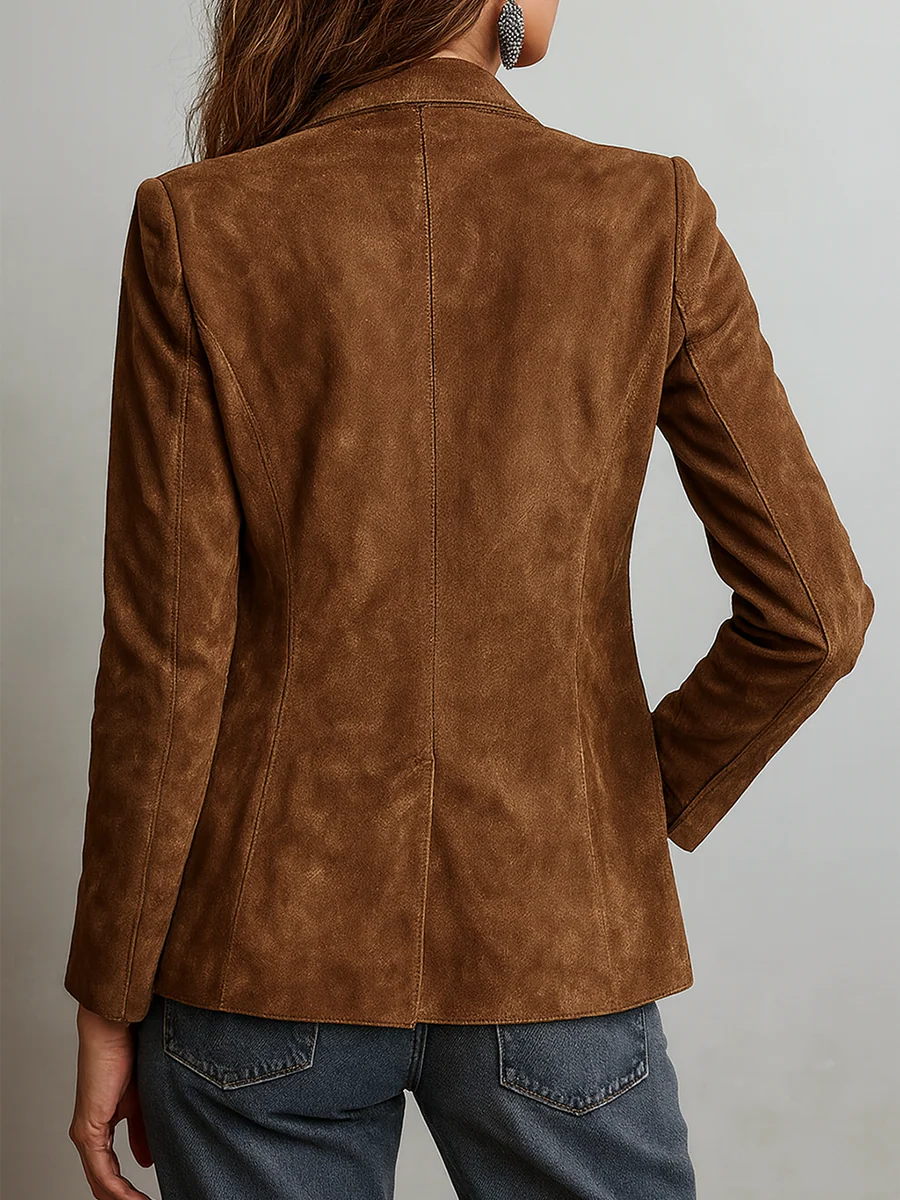 Marcelle | Vintage Brun Blazer