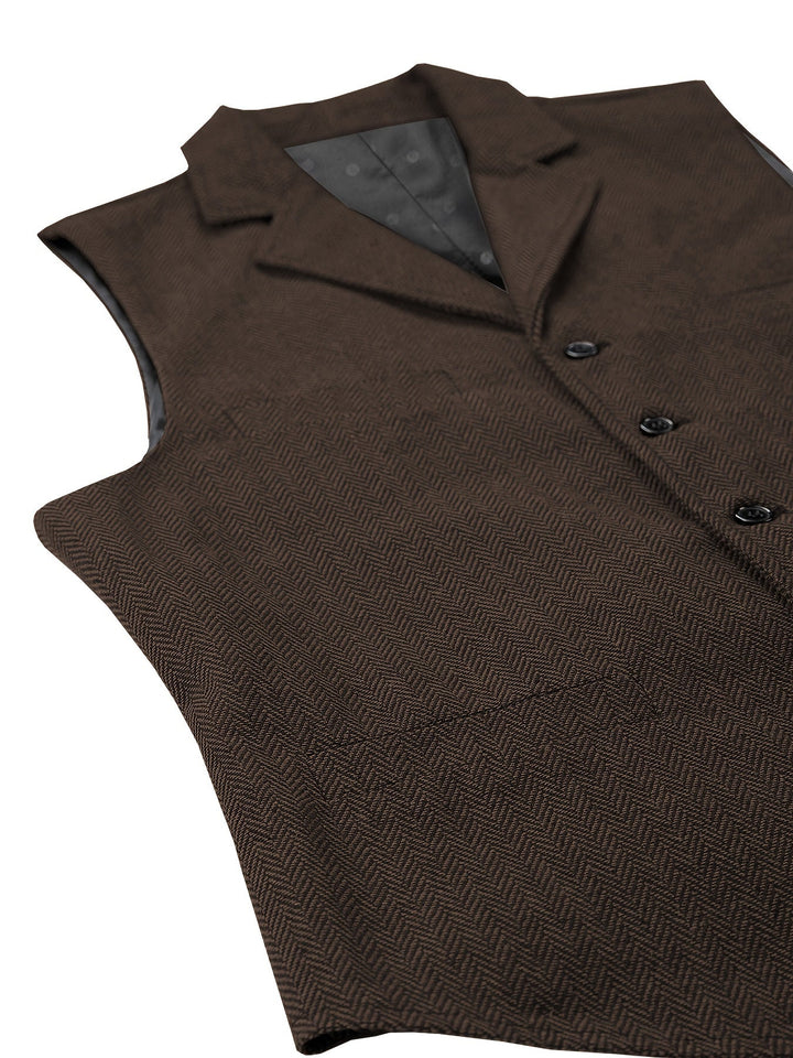 Byron | Raffinert Herringbone Vest