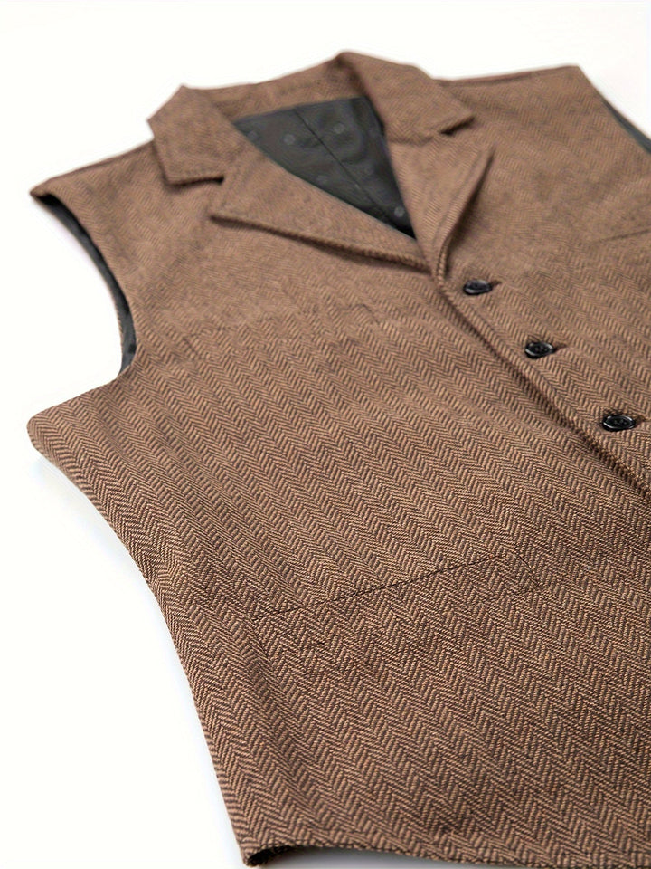 Byron | Raffinert Herringbone Vest