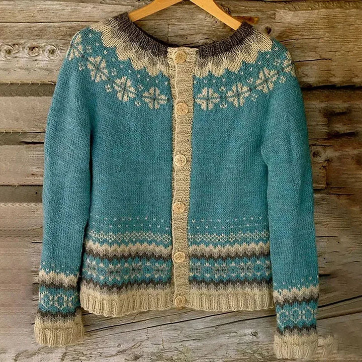 Sofia Knappestrikket Gilet