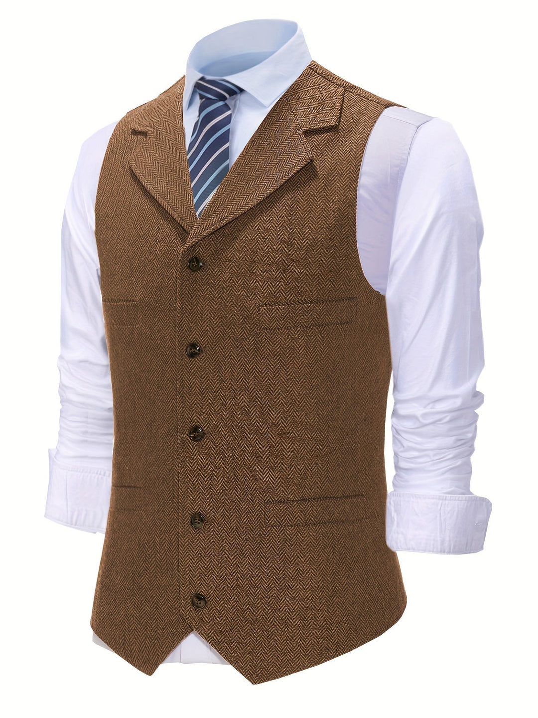Byron | Raffinert Herringbone Vest