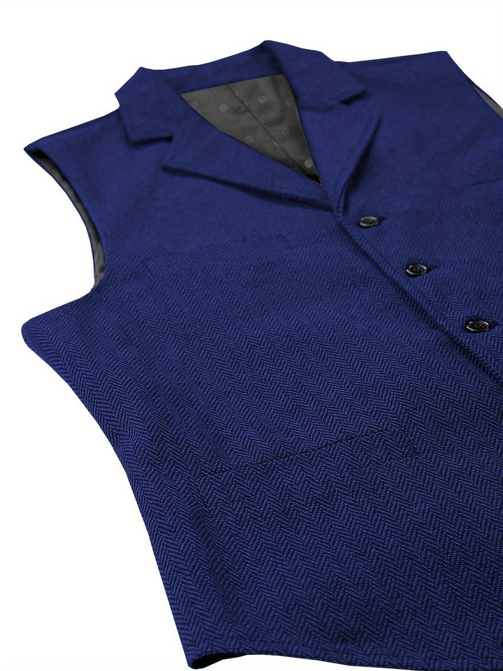 Byron | Raffinert Herringbone Vest