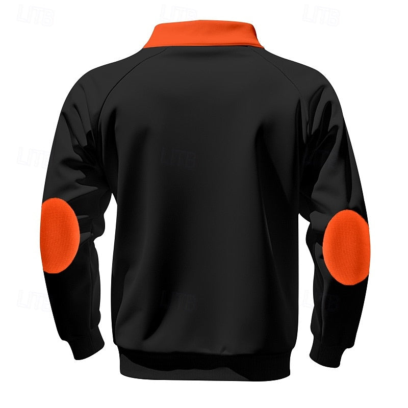 Keith | Quarter-Zip Fargeblokk Pullover