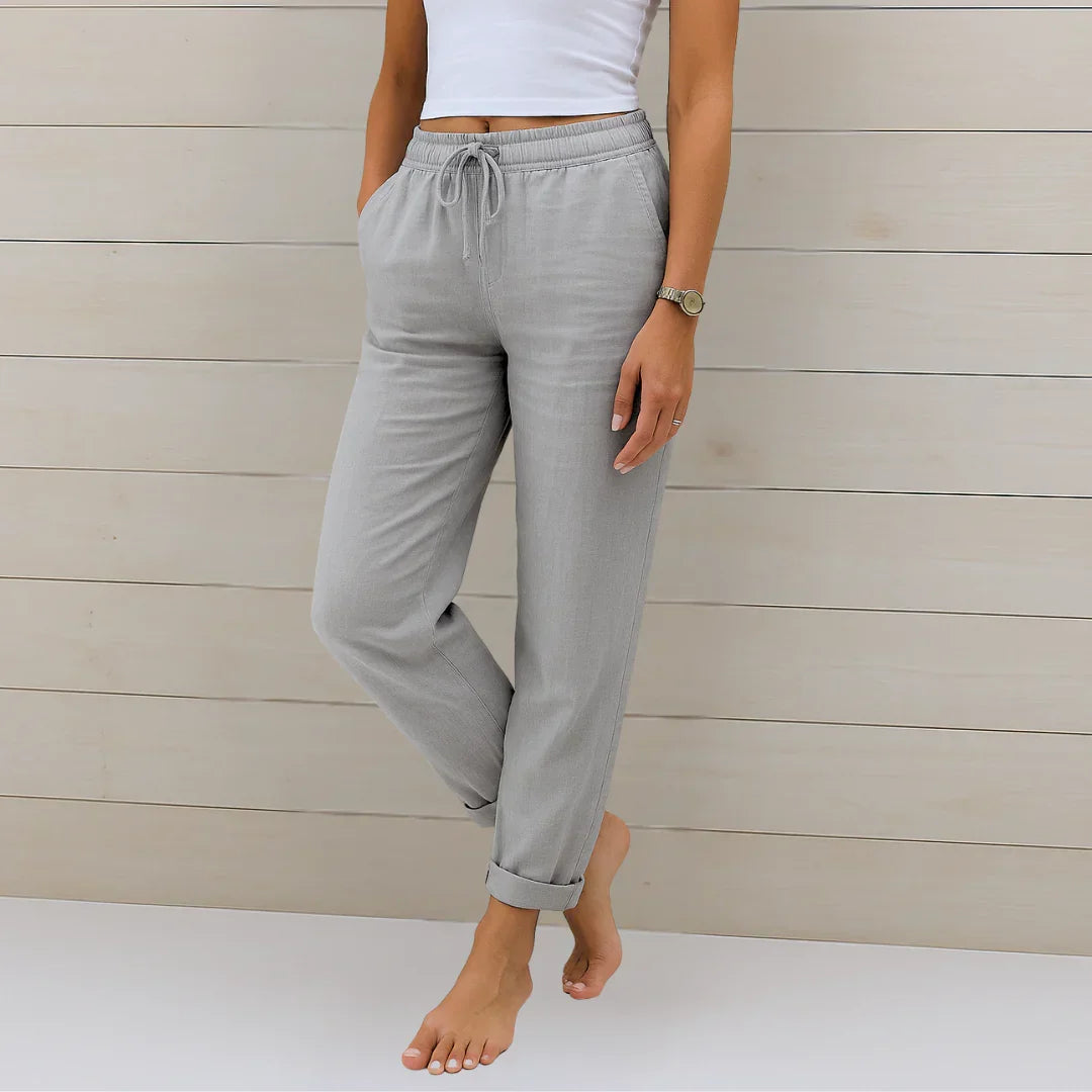 Monica | Pustende Premium Stretchbukser