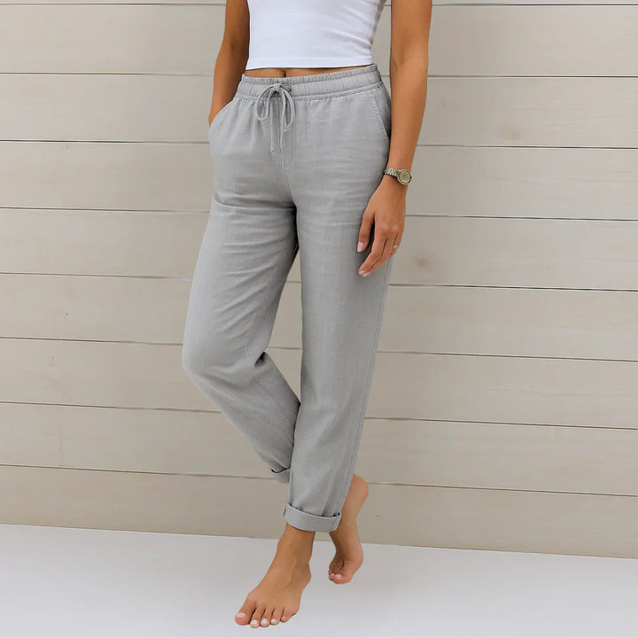 Monica | Pustende Premium Stretchbukser