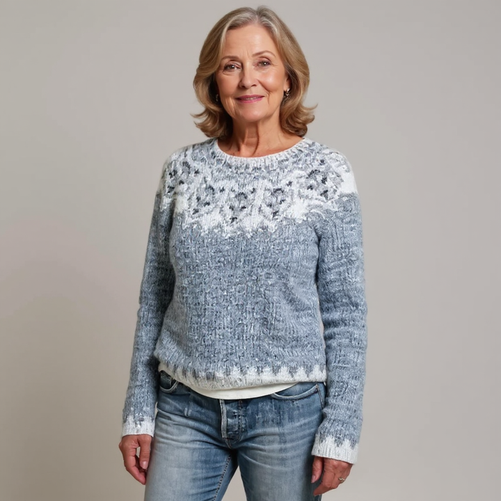 Ellinor Ull Genser med Givre Detaljer