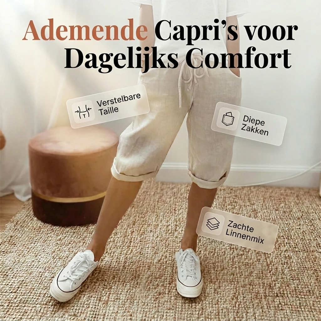 Elise | Avslappede Knelengde Shorts