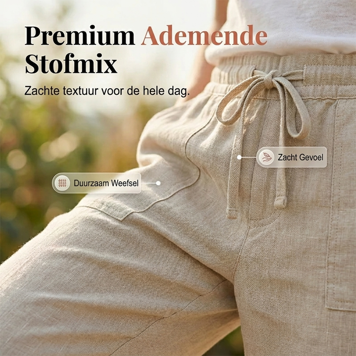 Elise | Avslappede Knelengde Shorts